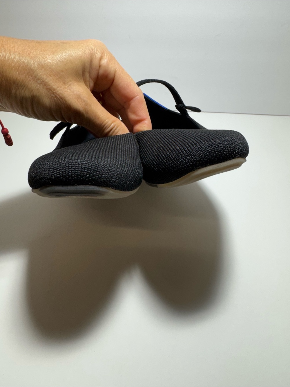 Rothy's The Square Mary Jane Ballet Flat in Black Women's Size 6.5 - Picture 7 of 16